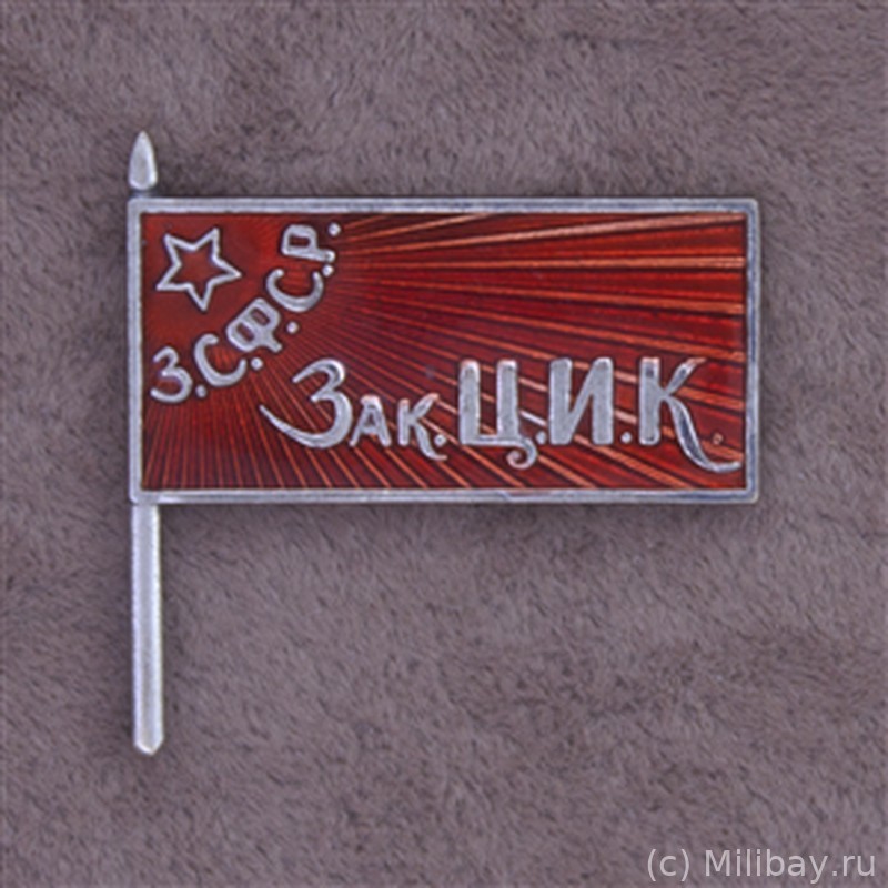 Знак члена ЦИК ЗСФСР